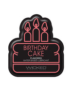 Wicked Sensual Care Water Based Lubricant - Birthday Cake Wicked Sensual Care