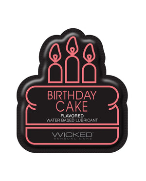 Wicked Sensual Care Water Based Lubricant - Birthday Cake Wicked Sensual Care