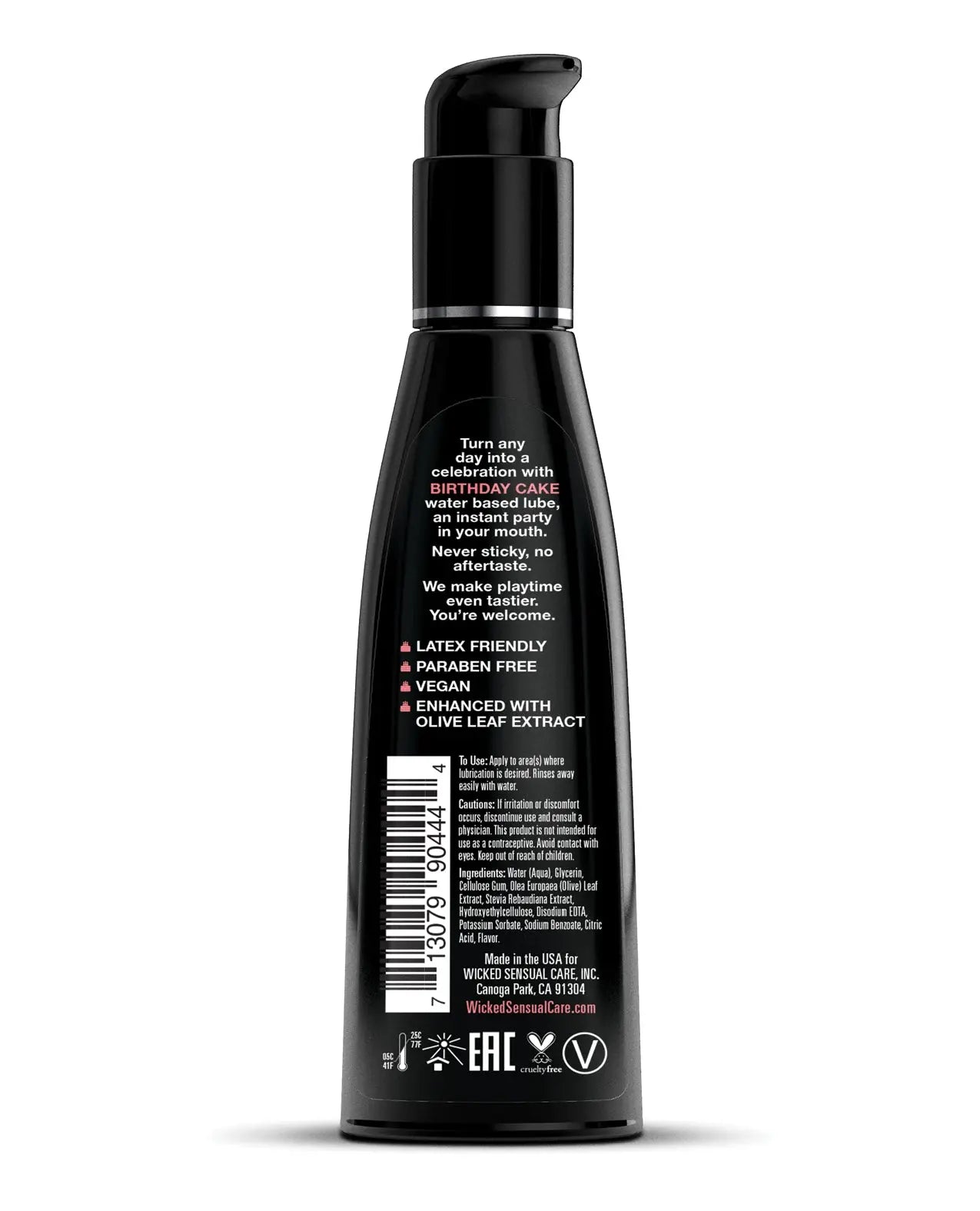 Wicked Sensual Care Water Based Lubricant - Flavored Wicked Sensual Care