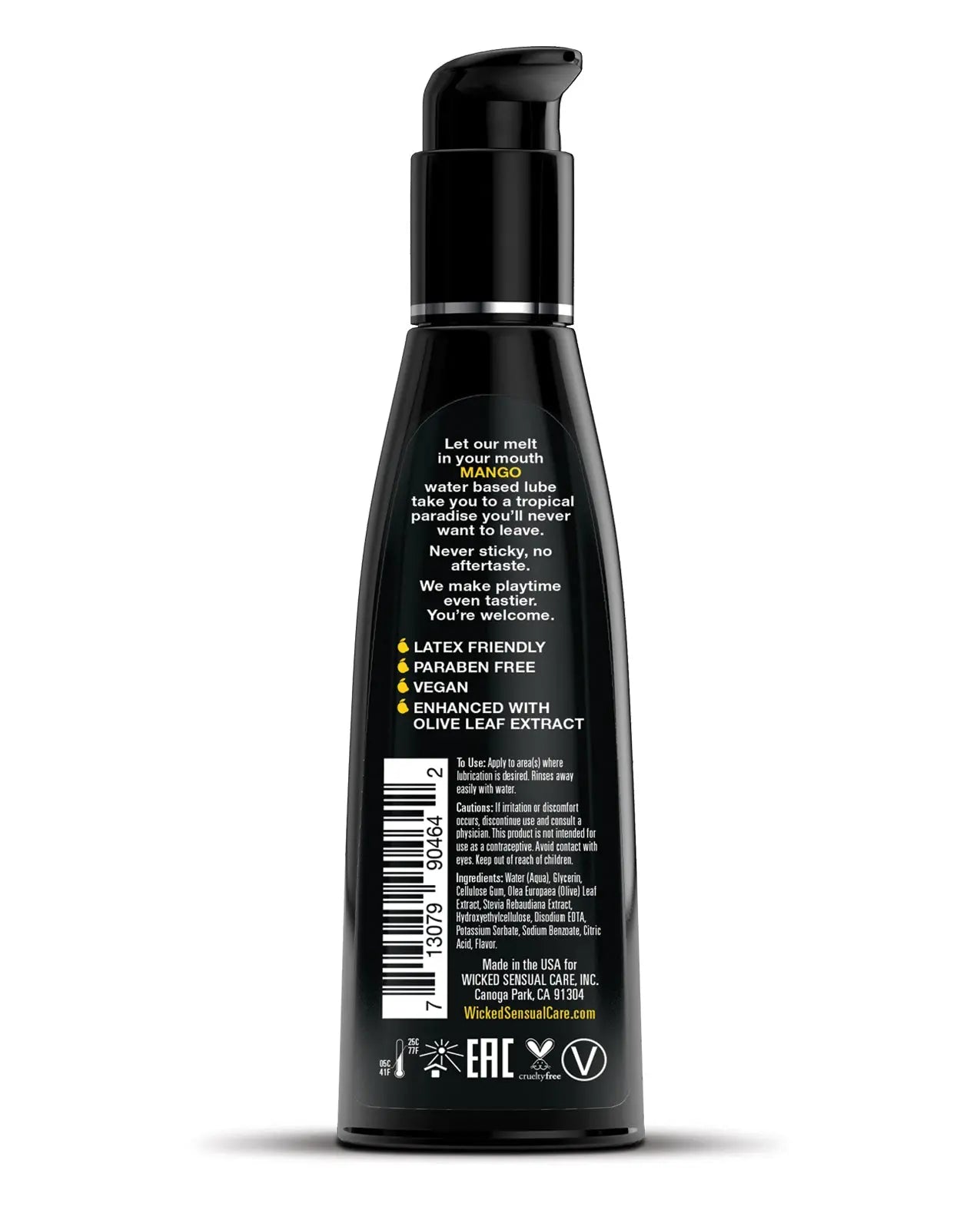 Wicked Sensual Care Water Based Lubricant - Flavored Wicked Sensual Care