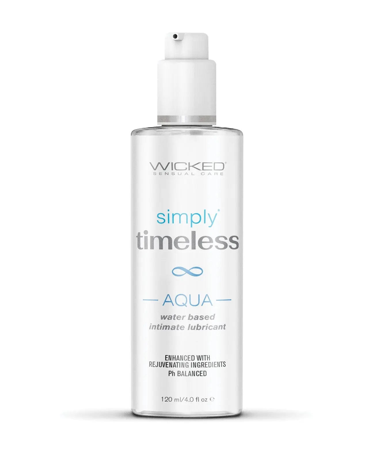 Wicked Sensual Care Simply Timeless Aqua Water Based Lubricant Wicked Sensual Care