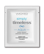 Wicked Sensual Care Simply Timeless Aqua Water Based Lubricant Wicked Sensual Care