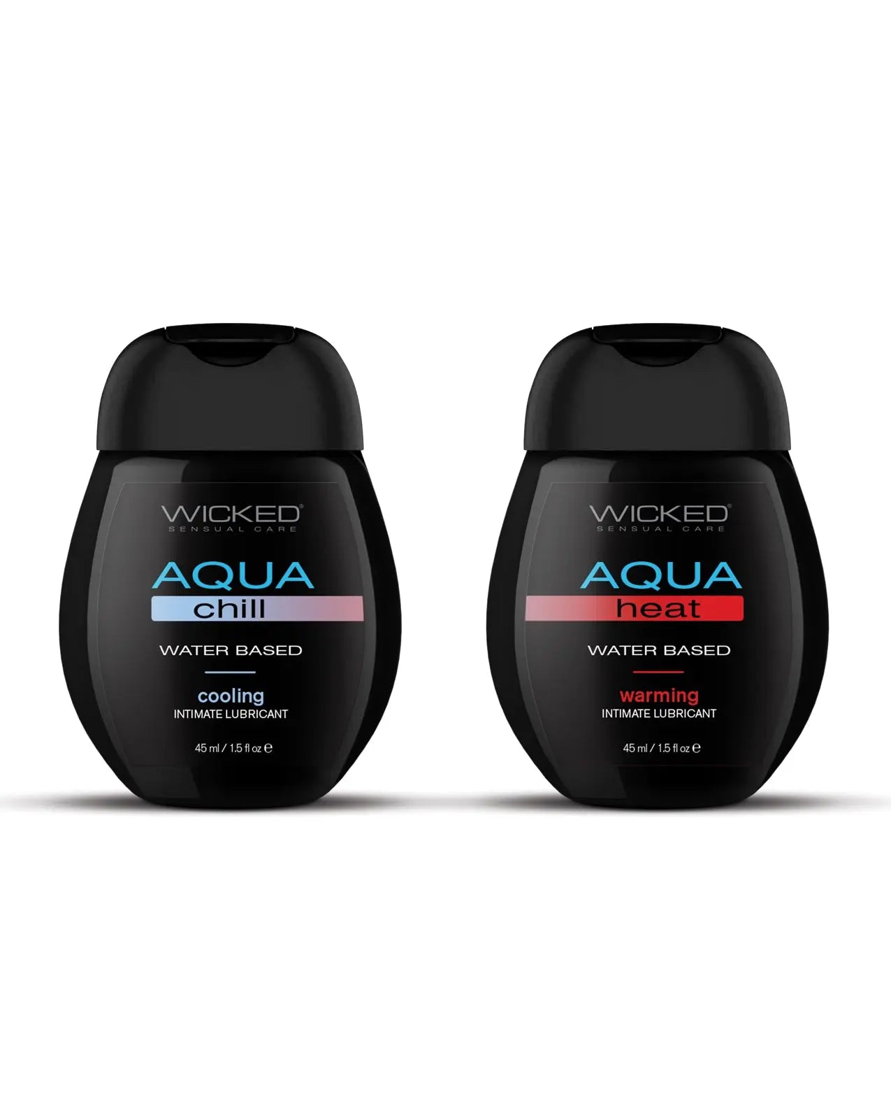 Wicked Sensual Care Sensation Kit Cooling and Warming Water Based Lubricants 