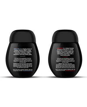 Wicked Sensual Care Sensation Kit Cooling and Warming Water Based Lubricants Wicked Sensual Care