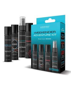 Wicked toy cleaner products with packaging on a white background