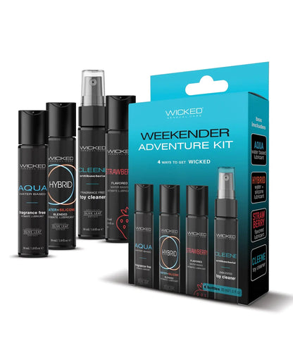 Wicked toy cleaner products with packaging on a white background