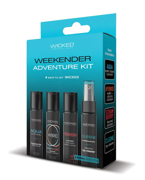 Wicked Sensual Care Weekender Kit - Cleaner & Lube Kit Wicked Sensual Care