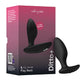 Black Ditto+ anal plug device with WeVibe packaging on a white background