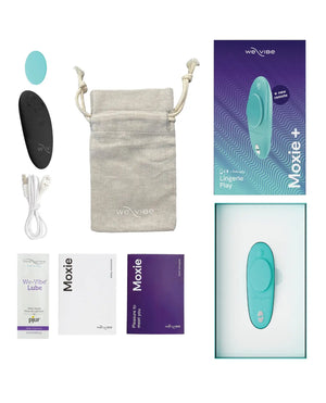 We-Vibe Moxie+ Panty Vibe - Aqua We-Vibe