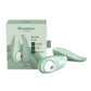 Sage Womanizer Liberty 2  Clitoral Stimulator  with packaging on a white background
