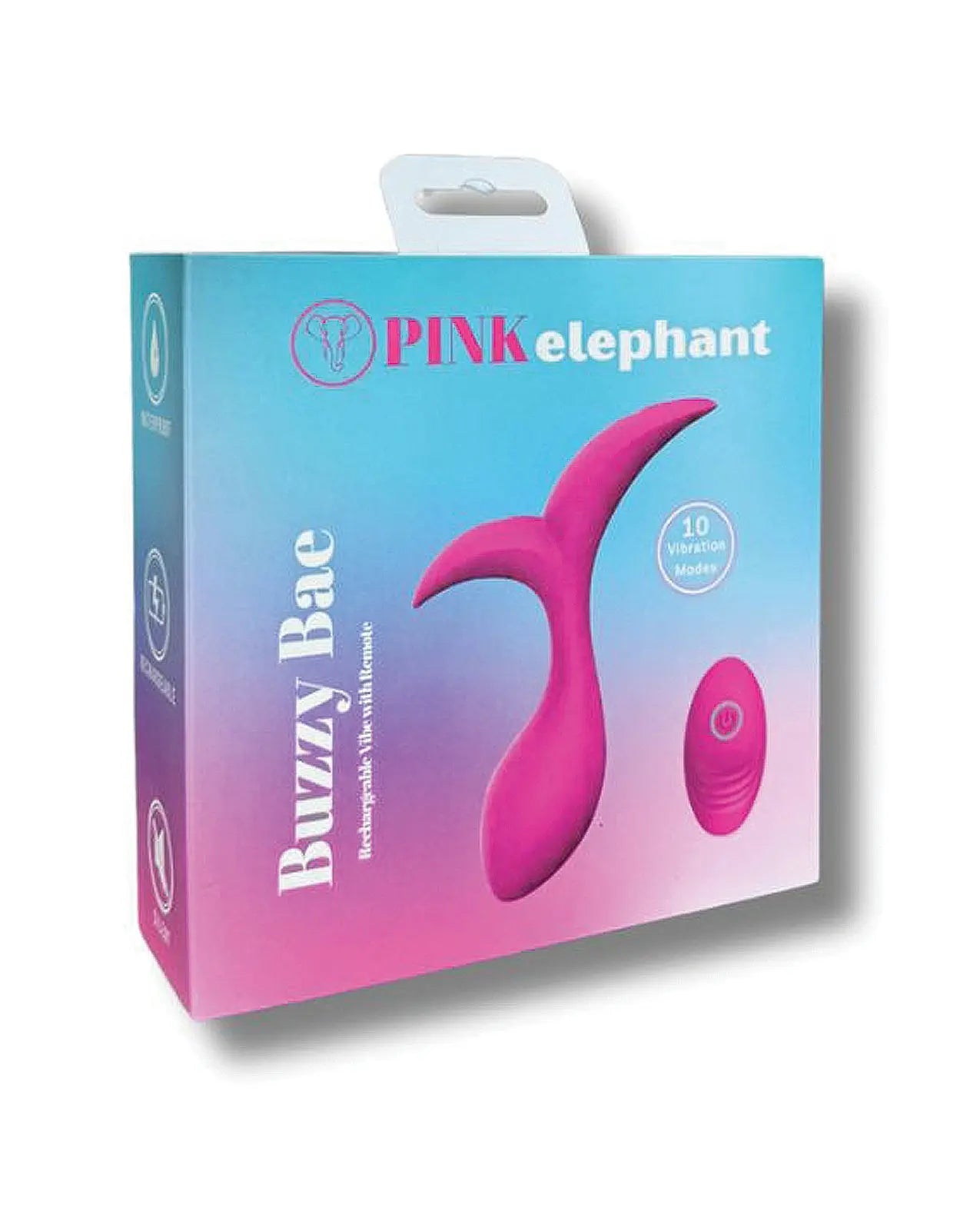 Pinkelephant Pink Elephant Buzzy Bae Rechargeable Vibe with Remote Pinkelephant