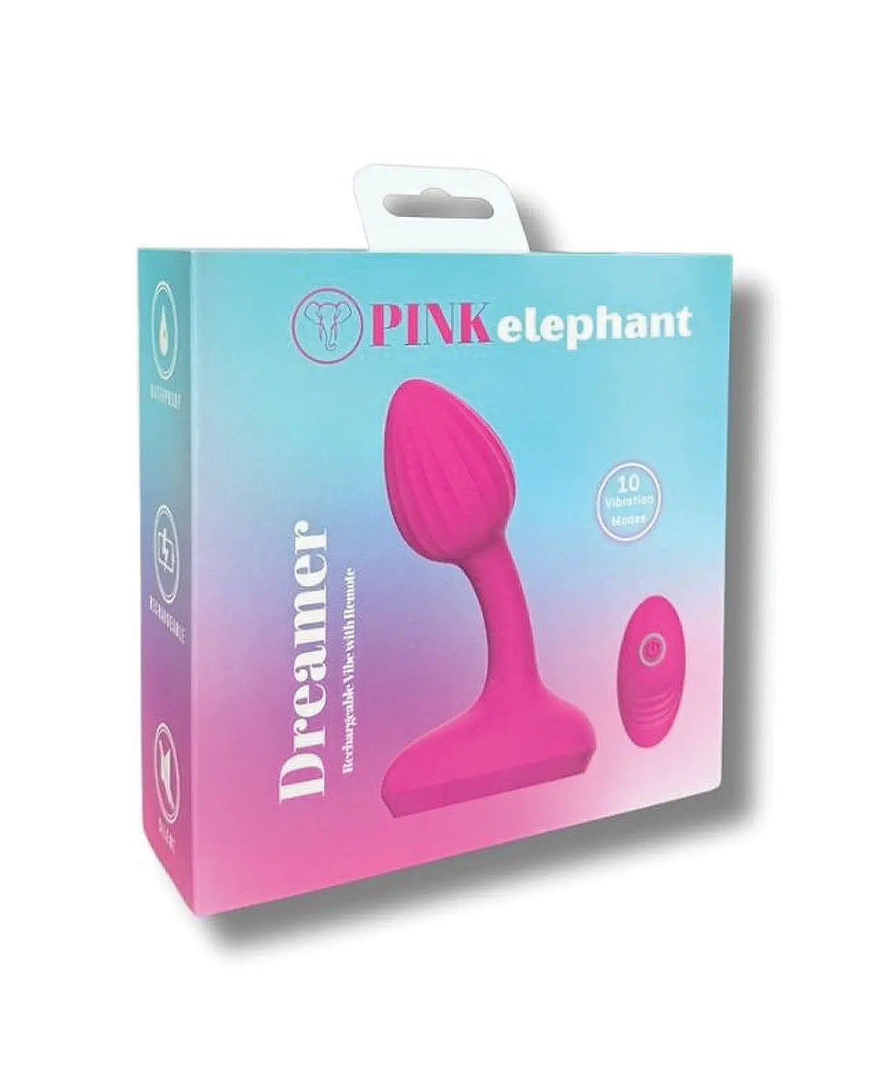 Pinkelephant Pink Elephant Dreamer Rechargeable Vibe with Remote Pinkelephant
