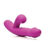 Bang! Thrusting & Sucking Rabbit Vibrator in pink