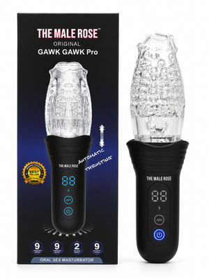 The Male Rose Pro automatic masturbator in black