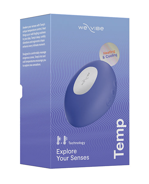 We-Vibe Temp temperature play vibrator in Lavender Blue