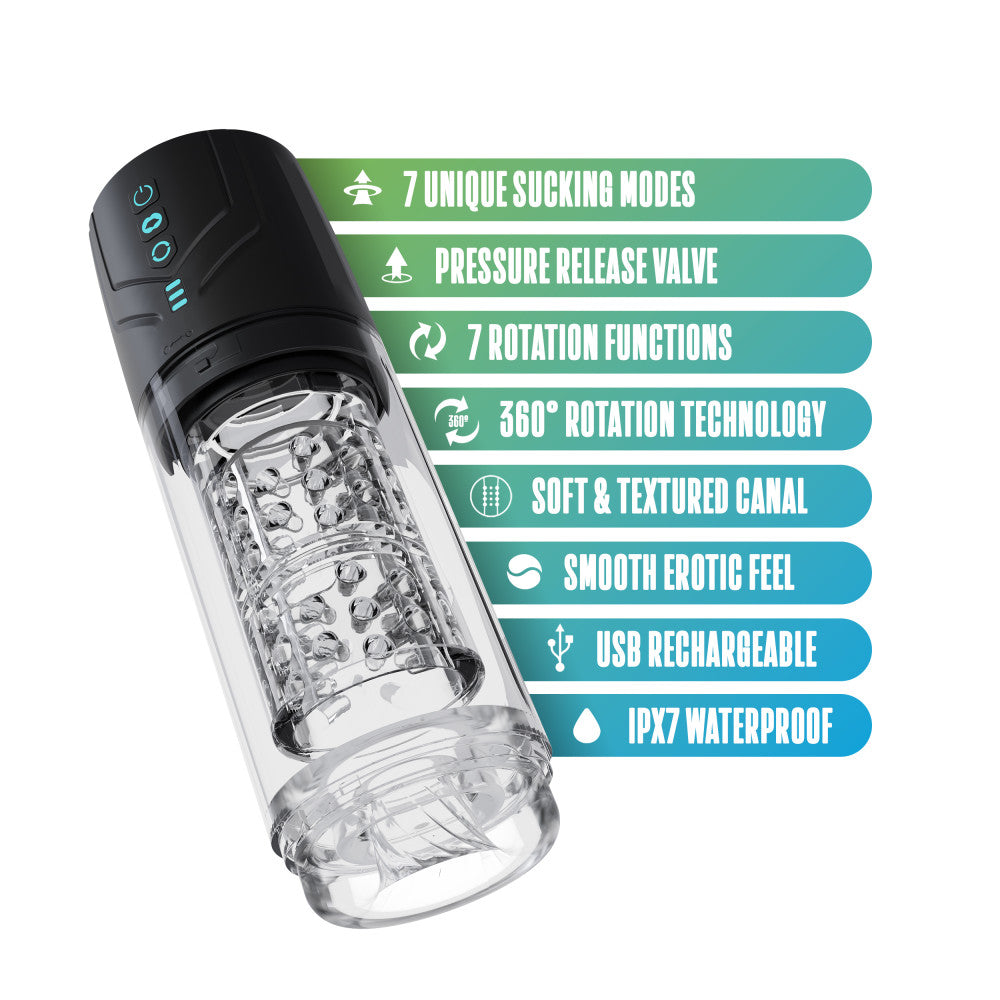 Whirlwind Pro rotating and suction controls